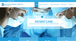 Desktop Screenshot of drmspine.com